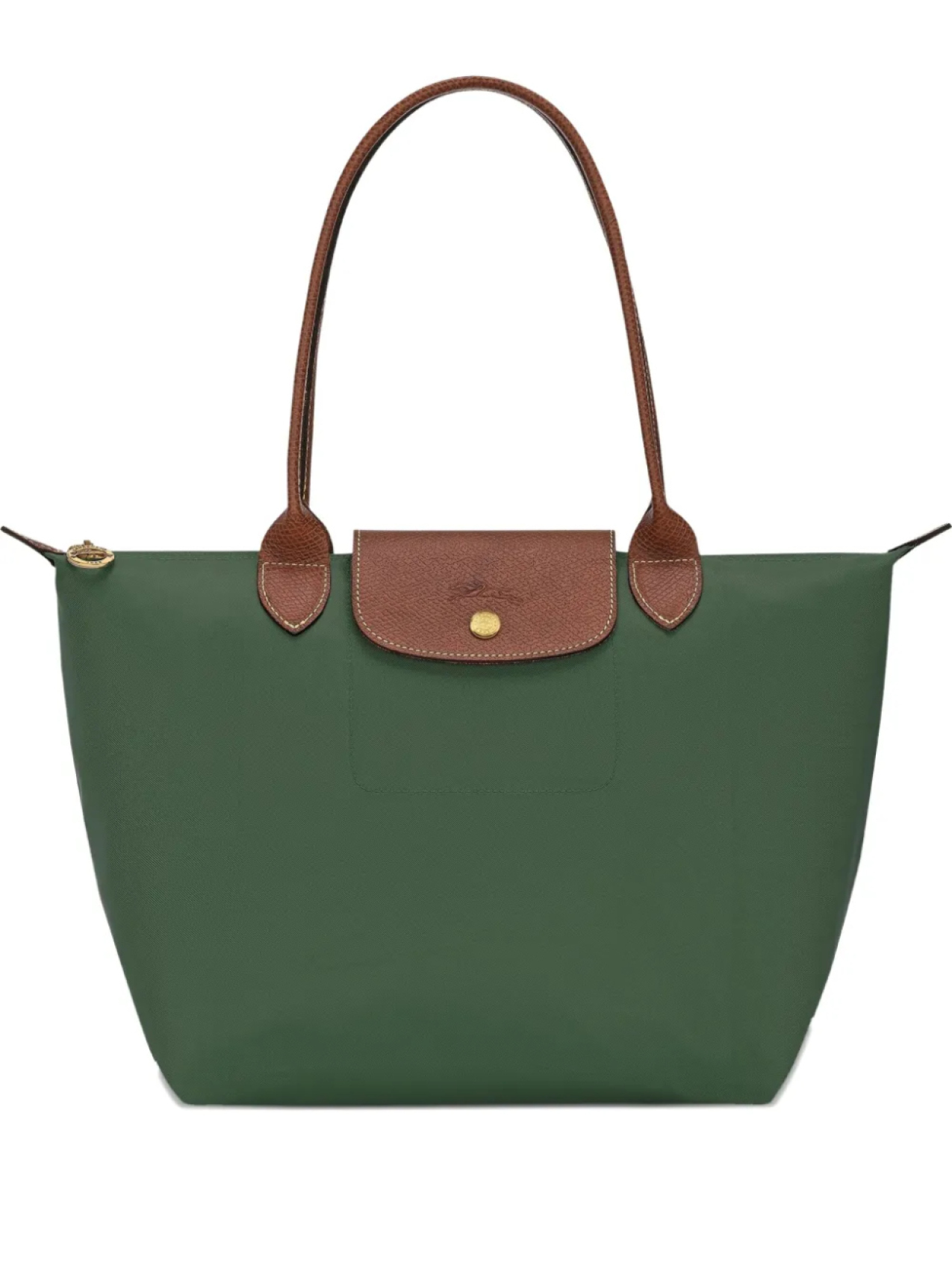

Longchamp сумка-тоут Le Pliage среднего размера, зеленый