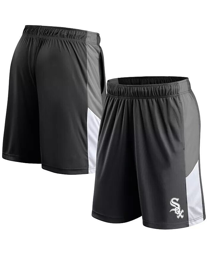 

Мужские черные шорты с логотипом Chicago White Sox Primary Fanatics, черный