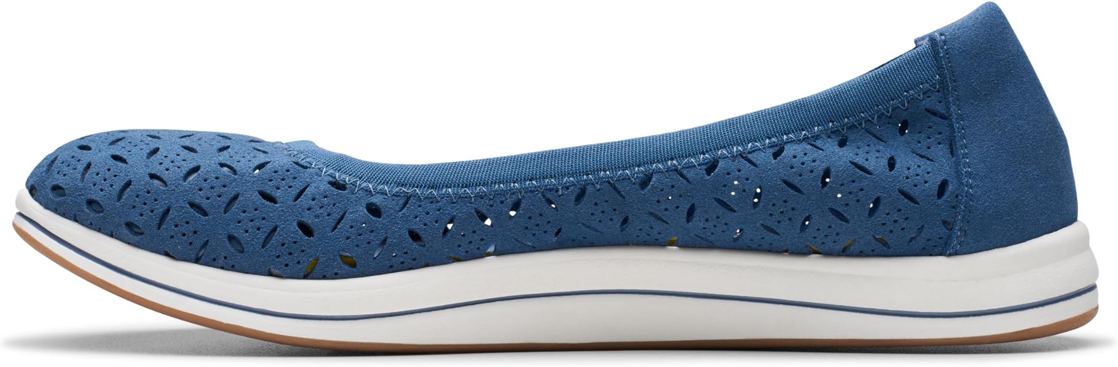 Балетки Clarks Breeze Roam, Blue Textile — фото 4