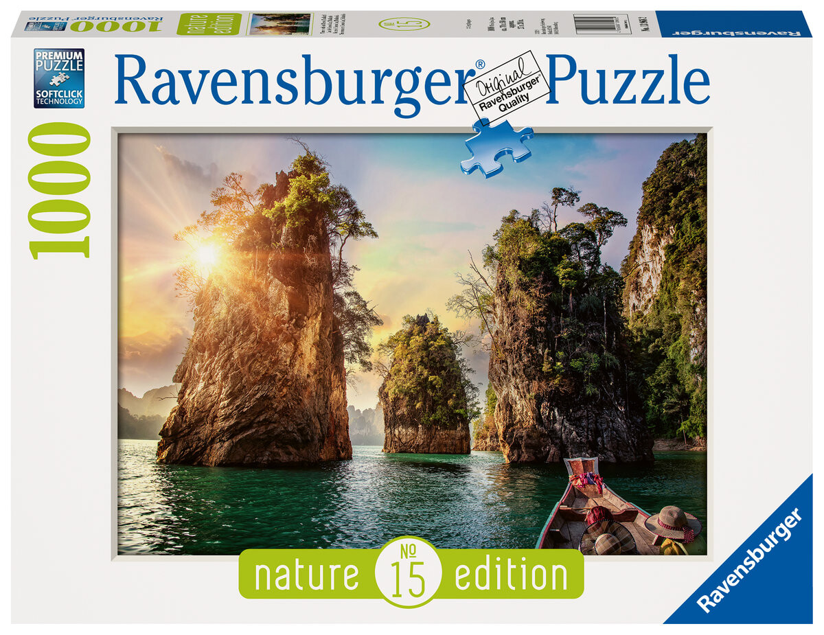 

Ravensburger, пазл, Три скалы в Чеоу, Таиланд, 1000 шт.