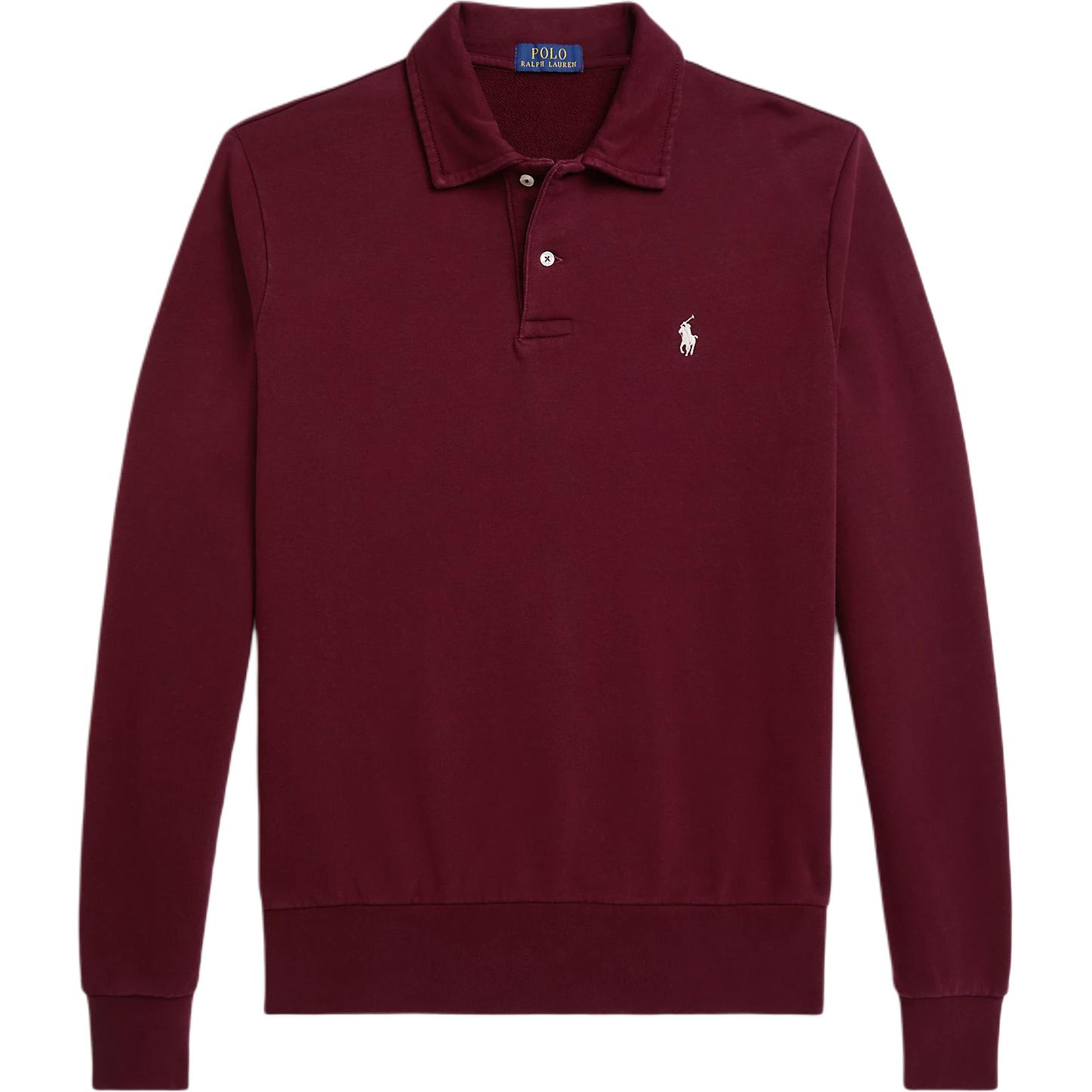 

Поло с длинным рукавом Polo Ralph Lauren, красный