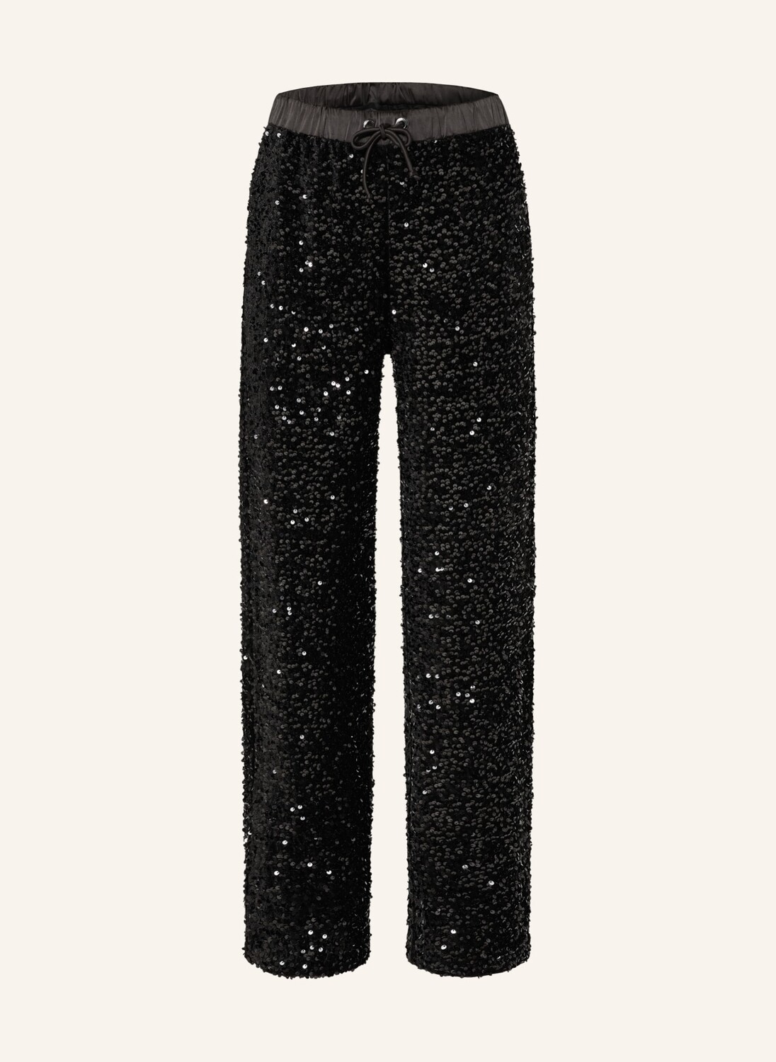

Брюки с пайетками Emporio Armani, черный