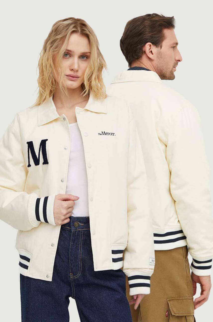 

Хлопковая куртка The Mercer Brand, бежевый