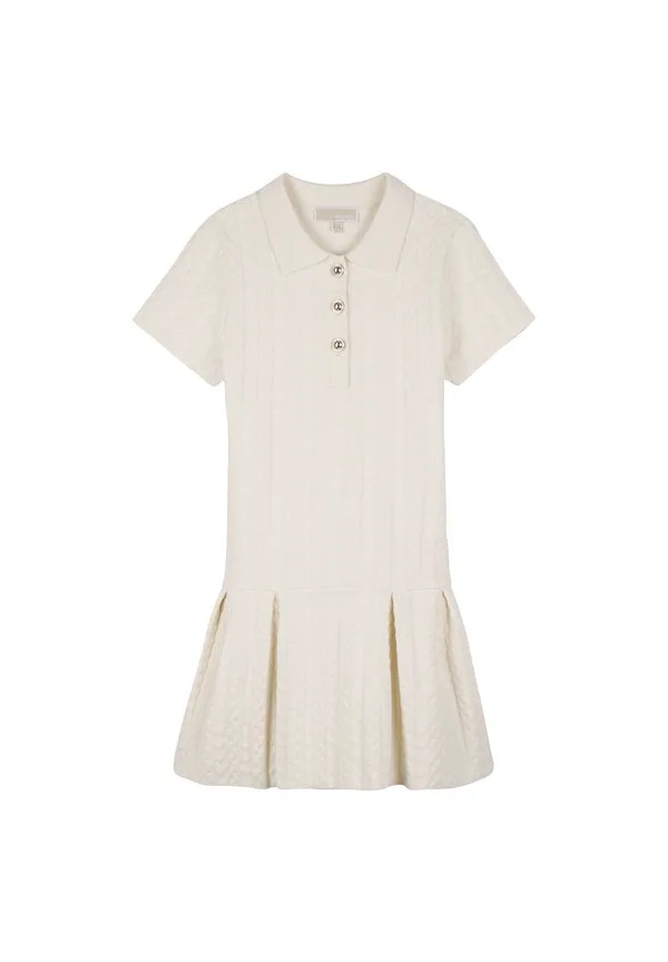 Повседневное платье Michael Kors Kids, Cream