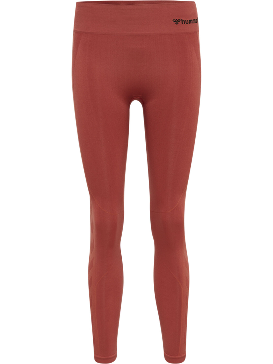 

Леггинсы Hummel Hmlmt Una Seamless Mid Waist Tights, цвет MARSALA