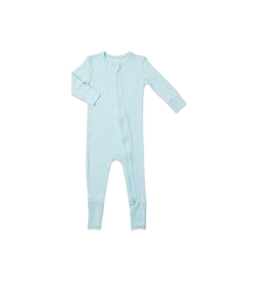 

Детский комбинезон-трансформер, облегающая пижама с длинными рукавами Baby Grey By Everly Grey, Whispering blue