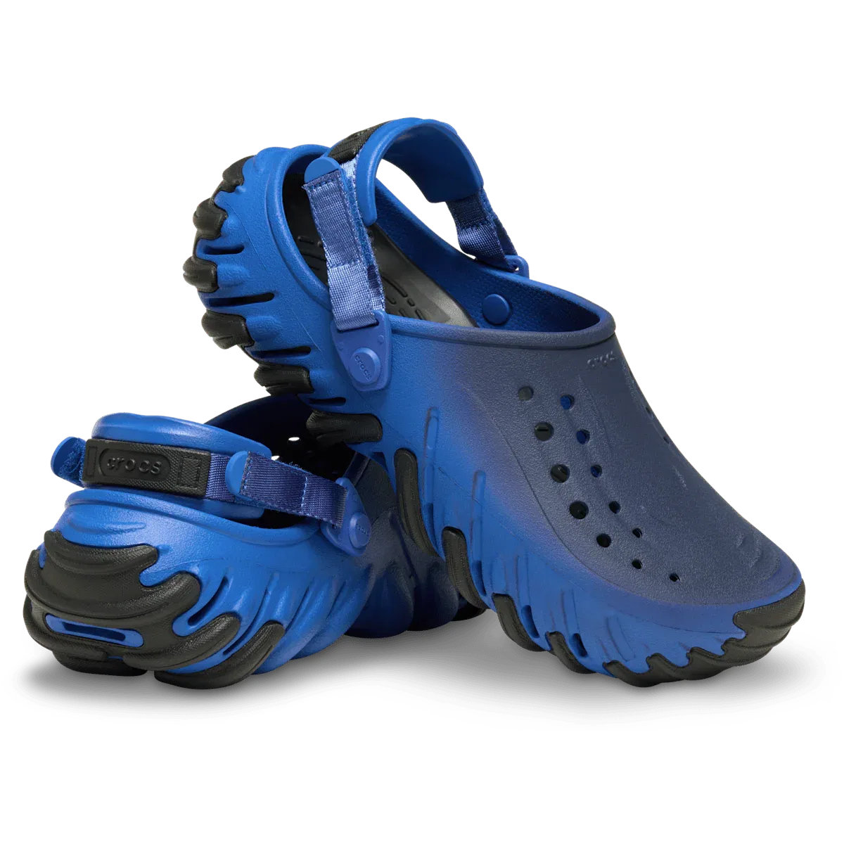Echo RO Clog Fade Crocs, Blue Bolt — фото 2