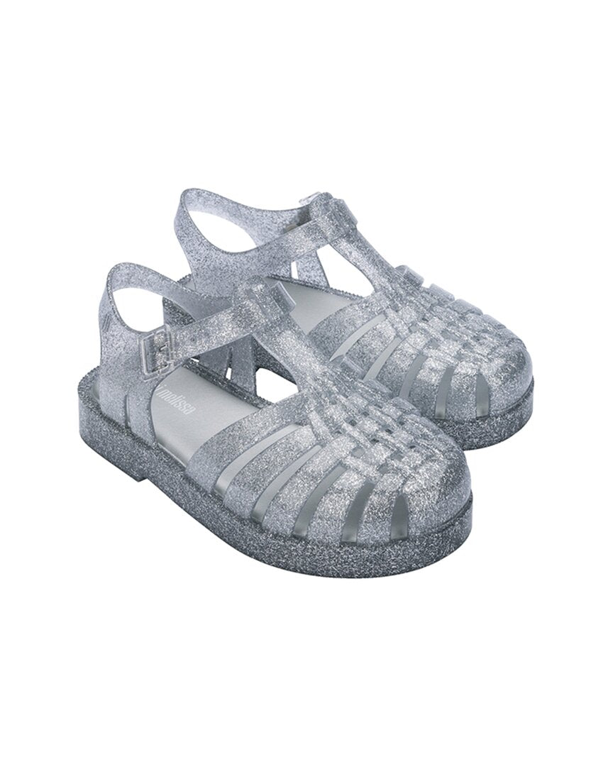 

Мини-сандалии Melissa Possession Shiny BB Mini Melissa, серебряный
