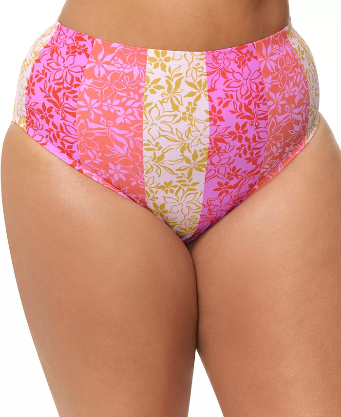 

Модные плавки-бикини больших размеров Zina Raisins Curve, мультиколор