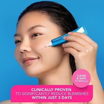 Skin Supremes Espada + Bha+Pha Blemish Solution для лечения акне и ухода за салициловой кислотой, 15 мл пурпурного цвета, Foreo — фото 3