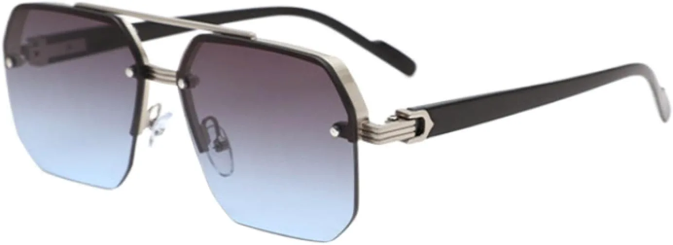 

Солнцезащитные очки с защитой от УФ-излучения UV400 | Маленькая оправа | Для женщин и мужчин | Для занятий спортом на открытом воздухе и вождения DSVIGF, Sliver Blue