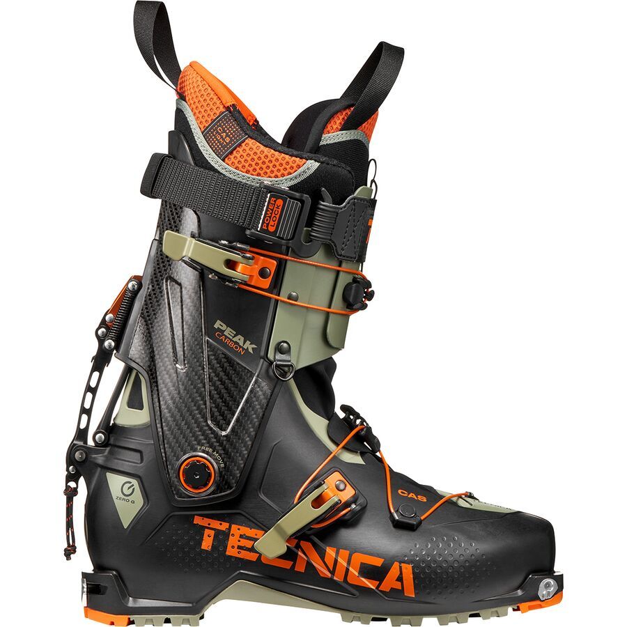 

Лыжные ботинки Tecnica Zero G Peak Carbon Tecnica, Black / Camp Green