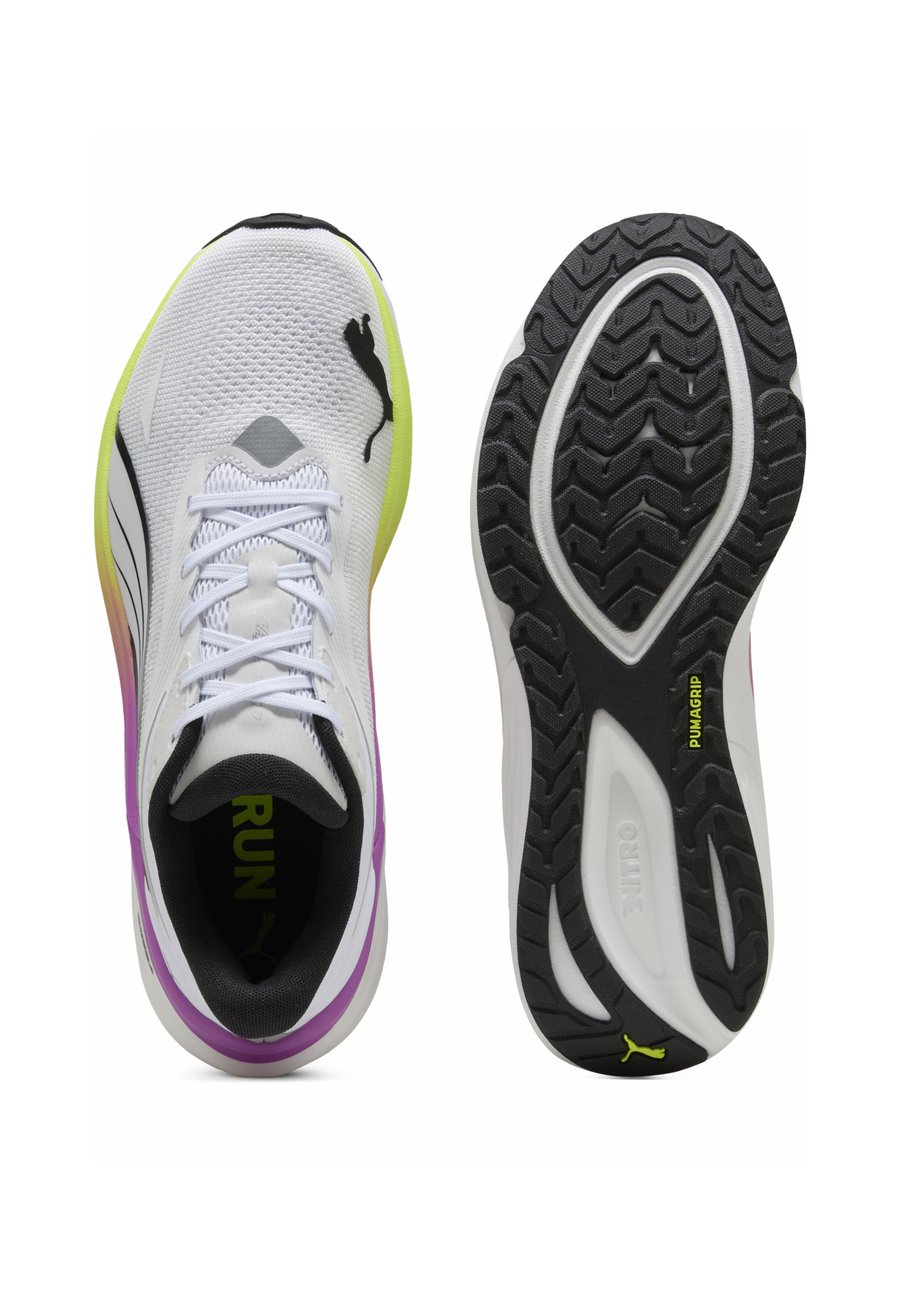 Кроссовки Puma ELECTRIFY NITRO, Puma White Pure Magenta Yellow Alert/White — фото 3