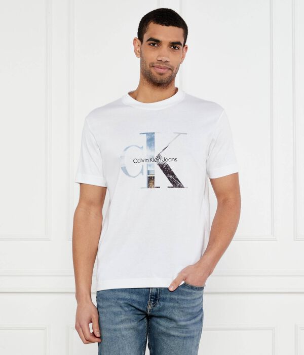 

Футболки Regular fit Calvin Klein Jeans, белый