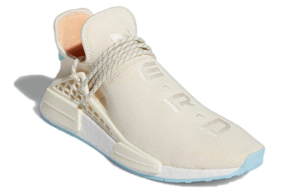 Кроссовки x pharrell x nerd nmd hu Adidas, белый — фото 3