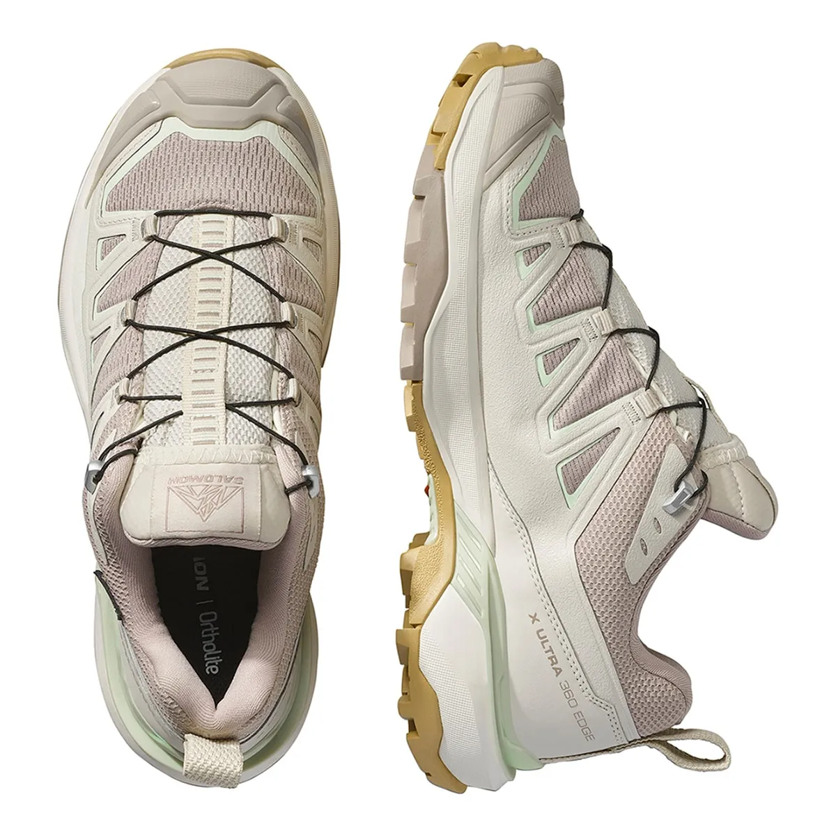 Женские туристические кроссовки X ULTRA 360 EDGE GTX W SALOMON Salomon, розовый/серый — фото 3
