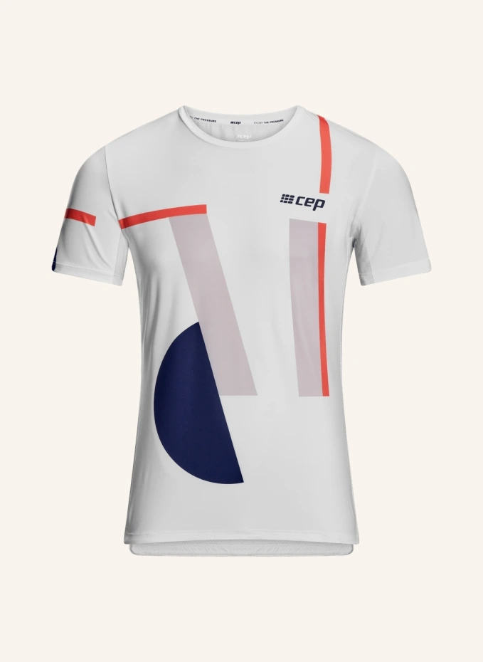 

Беговая рубашка the run short sleeve Cep, белый