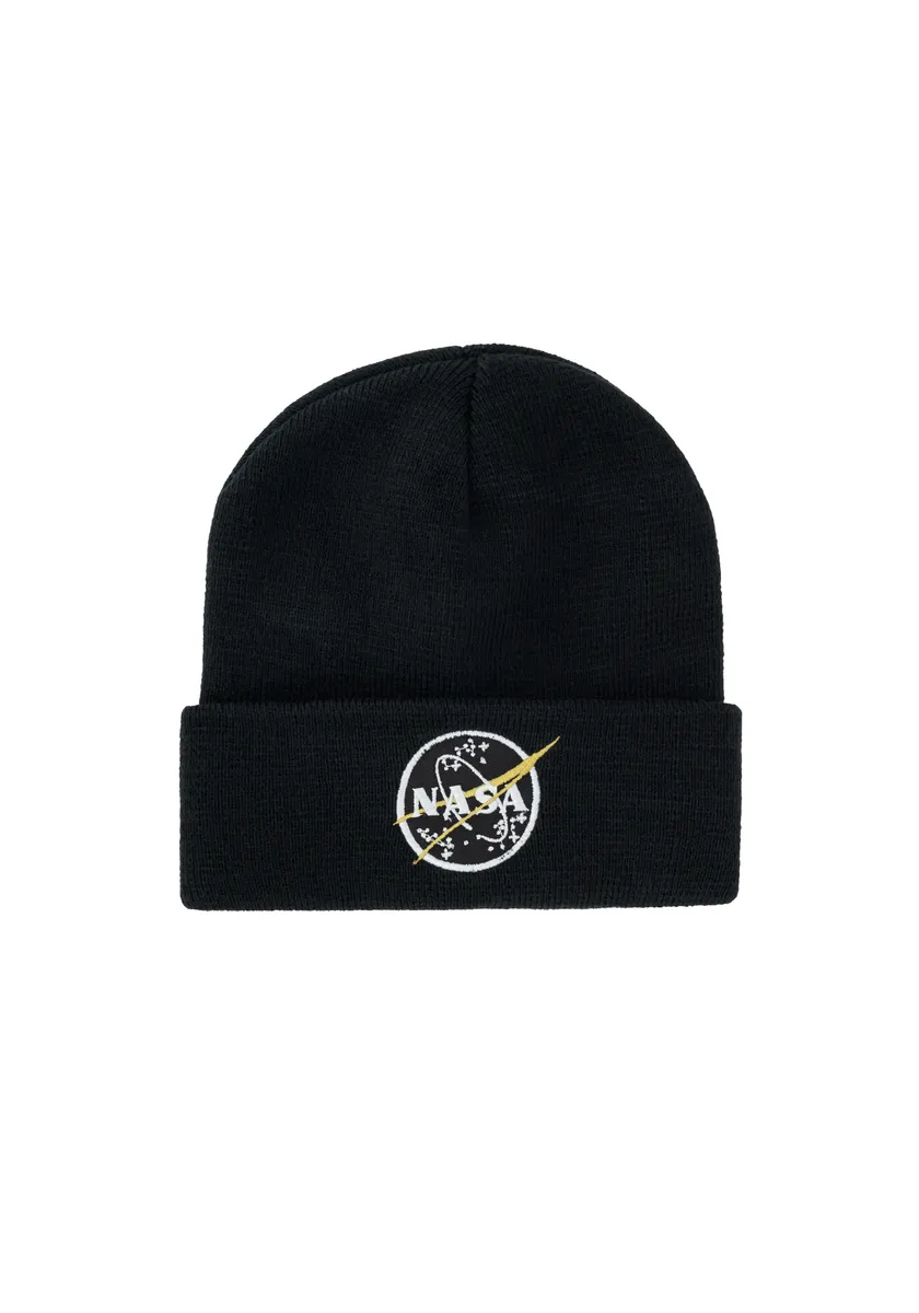 

Лыжная шапка Alpha Industries "Аксессуары Alpha Industries - Головные уборы Nasa Beanie", черный