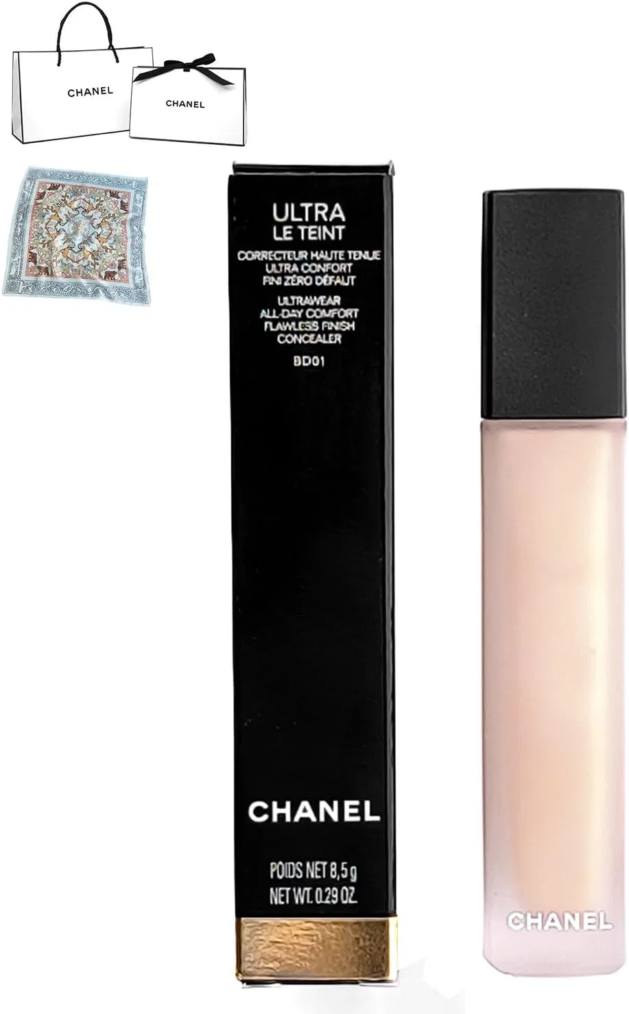 Корректор Chanel Ultra Le Tan Highly Concealer, 8.5 г, BD01
