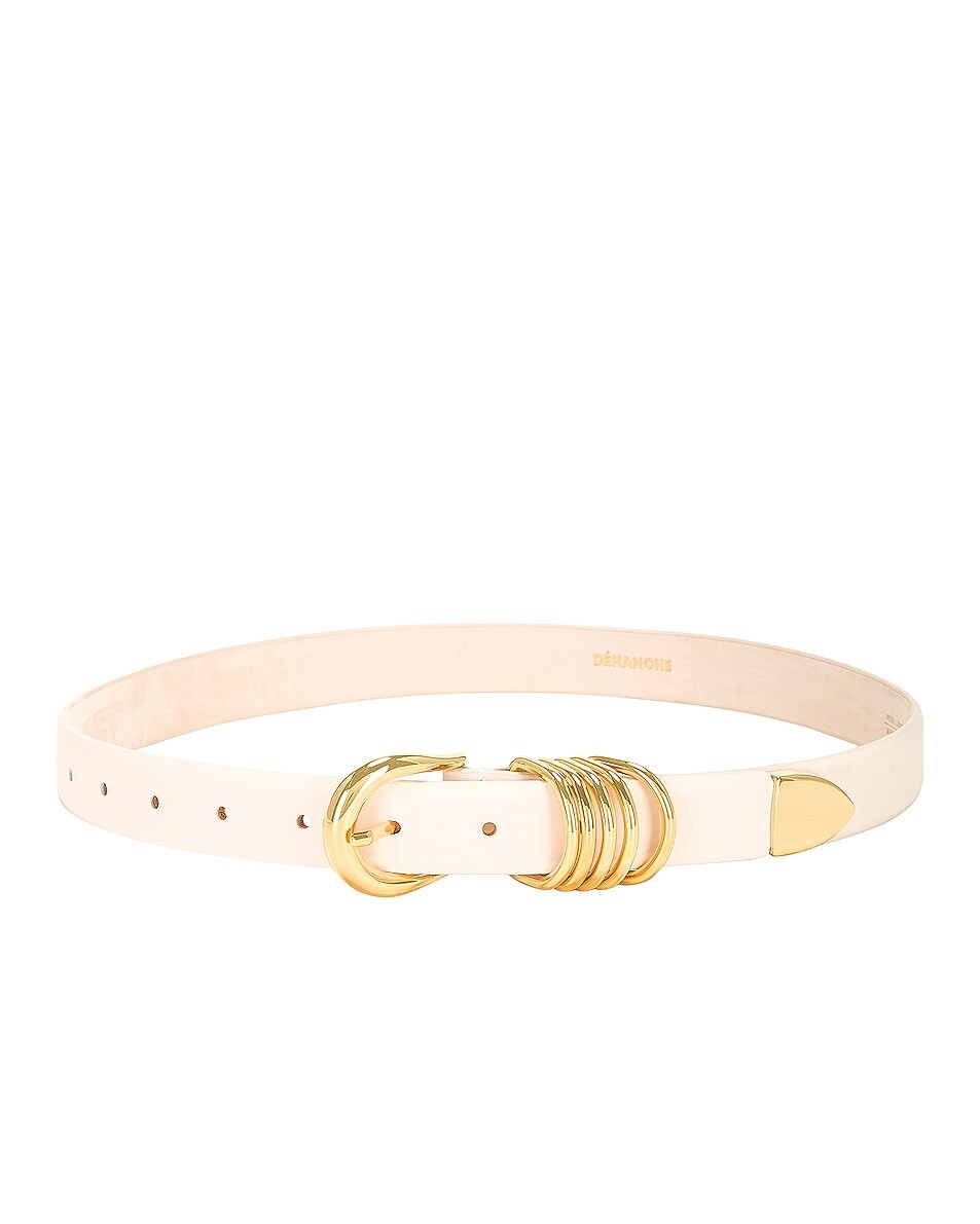 

Ремень Dehanche Hollyhock, цвет Ivory & Gold