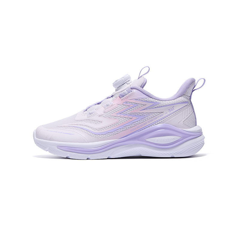 

361°KIDS Износостойкие легкие амортизирующие детские беговые кроссовки Purple Pink для подростков