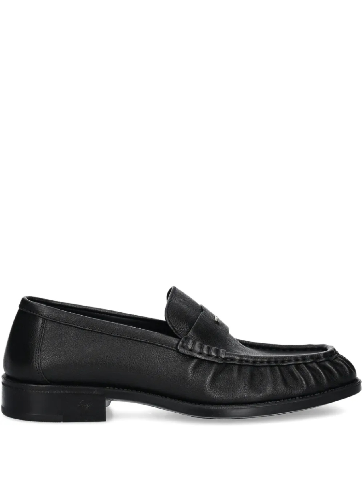 

Кожаные мокасины Weeston Giuseppe Zanotti, черный