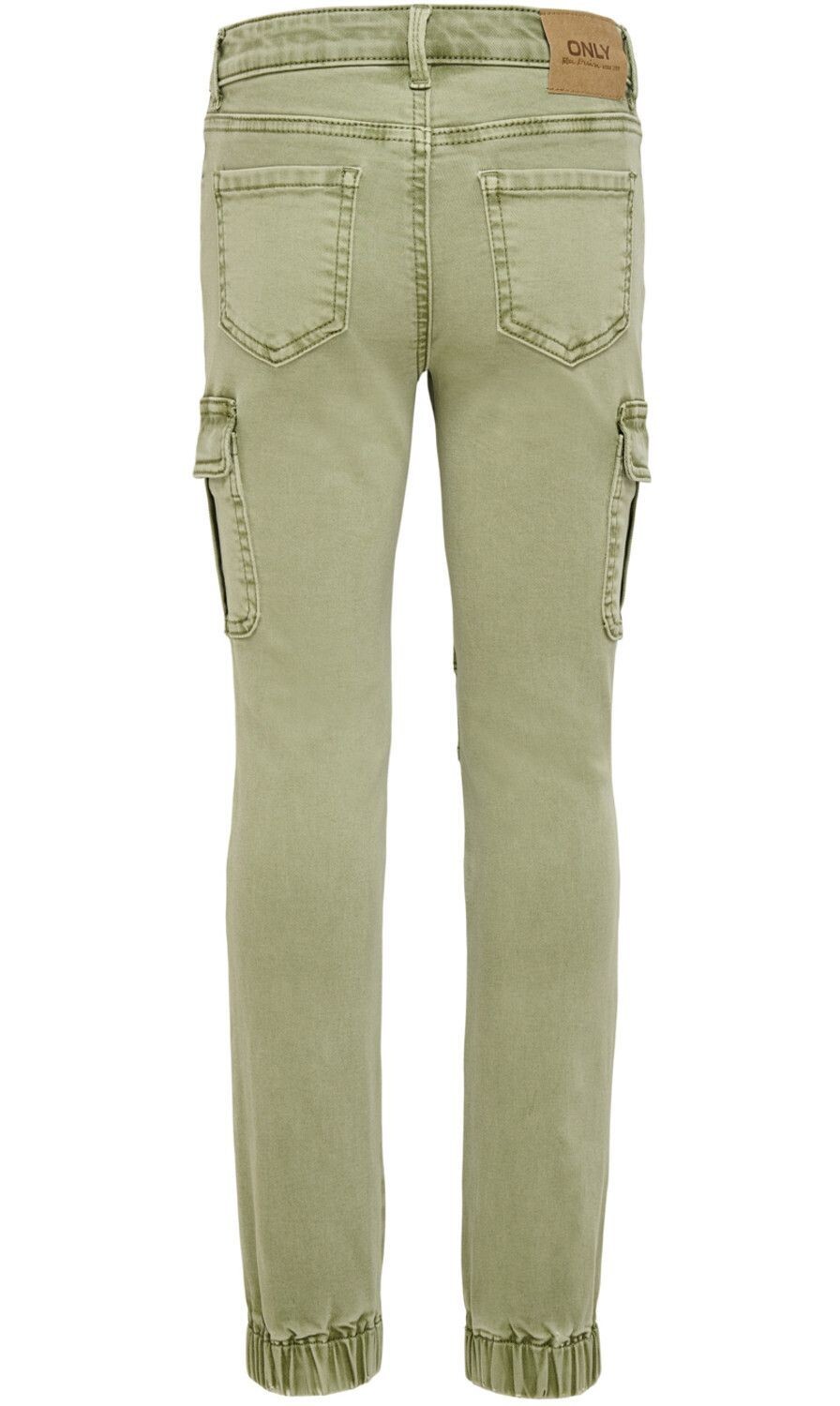 Тканевые брюки KIDS ONLY Cargo KONMISSOURI REG ANK LIFE CARGO PANT, цвет oil green — фото 2