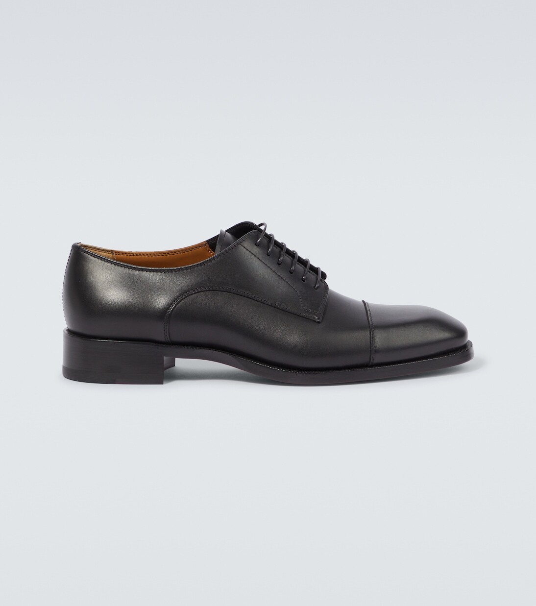 

Туфли дерби из кожи Cortomale Christian Louboutin, черный