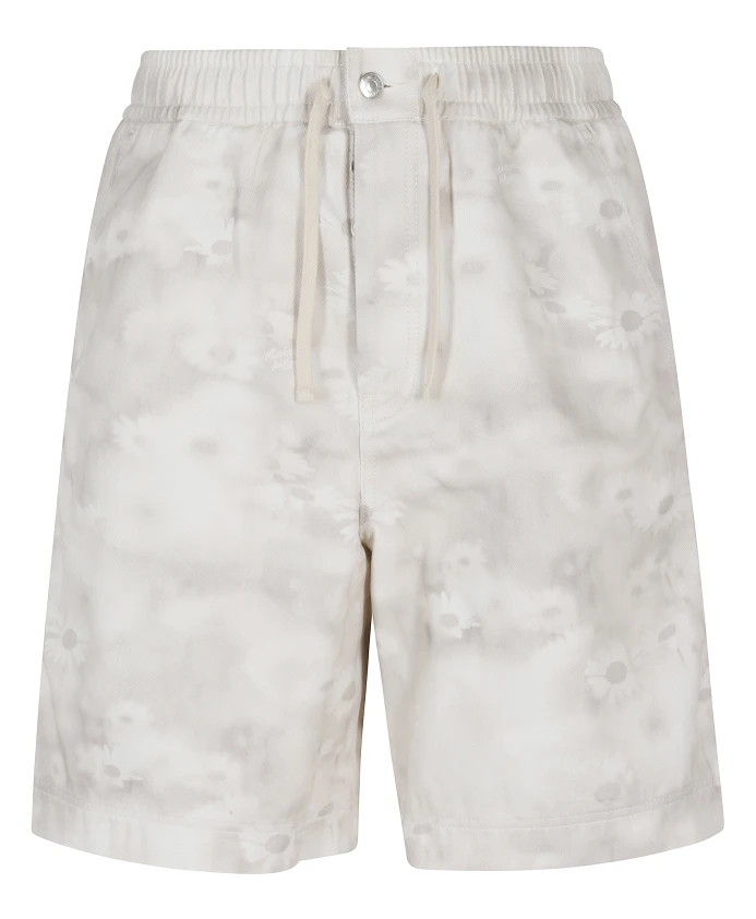 

Повседневные шорты «Бермудское поле ромашек» Maison Kitsunã, бежевый