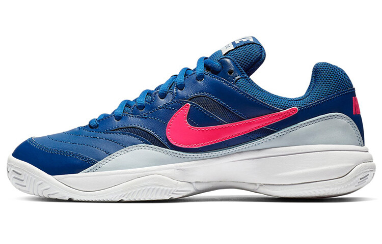 

Теннисные туфли Court Lite женские с низким верхом, синие/красные/белые Nike