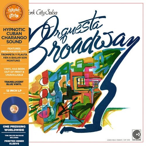 

Виниловая пластинка Orquestra Broadway - New York City Salsa Blue