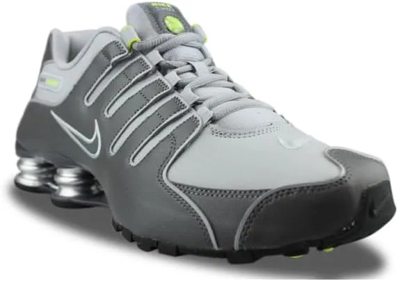 Кроссовки Nike Shox Nz 378341-009 для мужчин, черный/темно-серый — фото 3