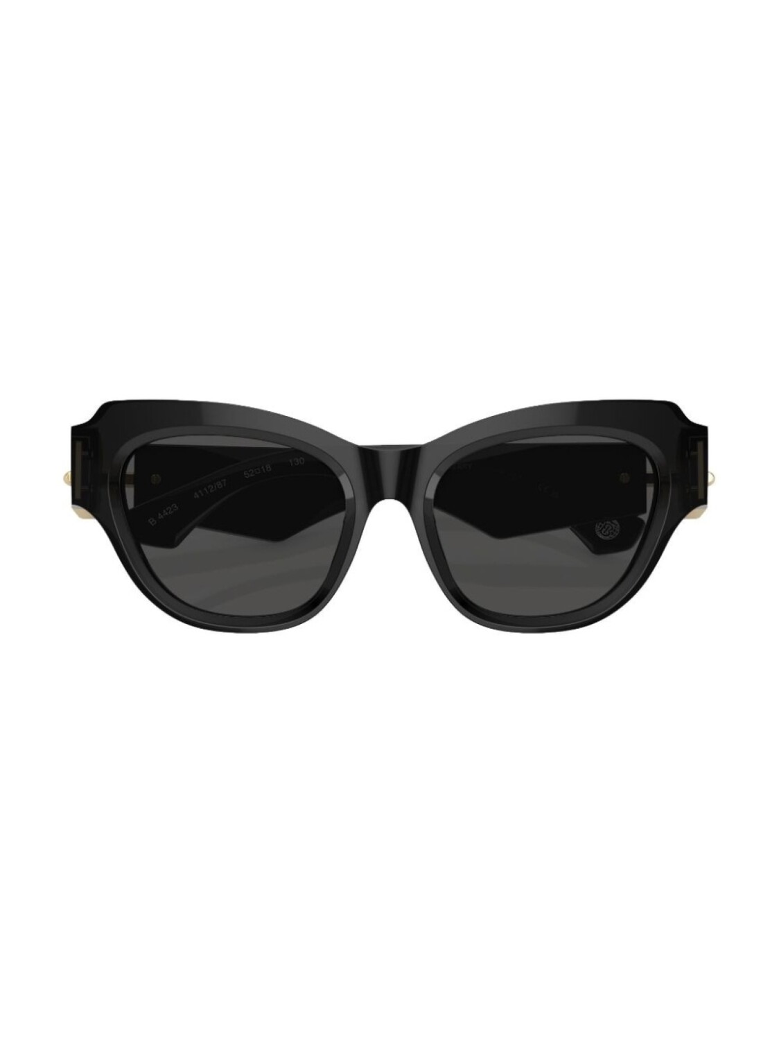 Burberry Eyewear солнцезащитные очки в оправе 'кошачий глаз', серый — фото 4