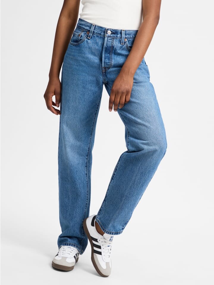 

Тканевые брюки Levi´s Jeans Ribcage Wide Leg, цвет medium stone