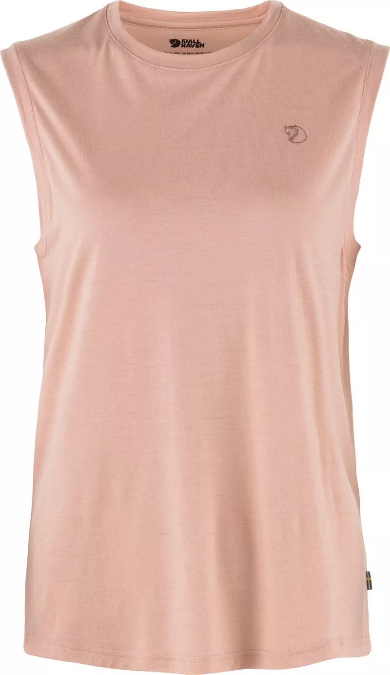 

Женская шерстяная майка Fjallraven Abisko, цвет Chalk Rose