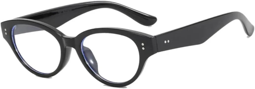 

Солнцезащитные очки с защитой UV400 | «Кошачий глаз», маленькая оправа | для женщин и мужчин, для занятий спортом на открытом воздухе и вождения DSVIGF, Black Clear