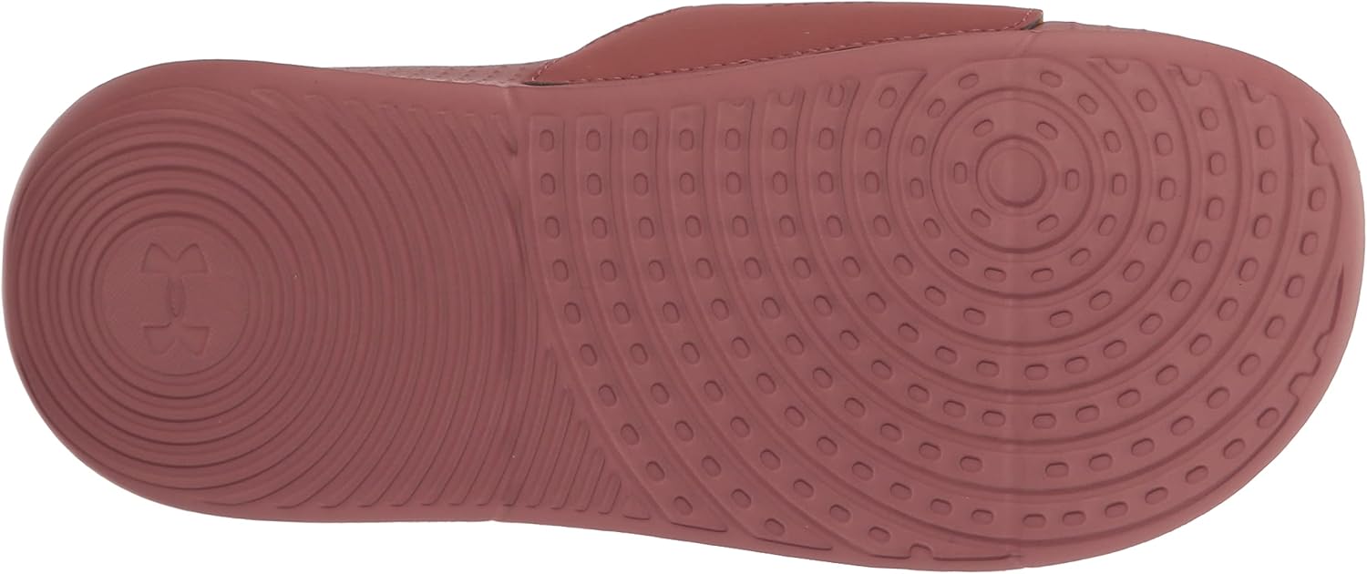 Детские сандалии Ansa Elevate Slide от Under Armour, (602) Red Fusion/Gilded Yellow/Gilded Yellow — фото 4