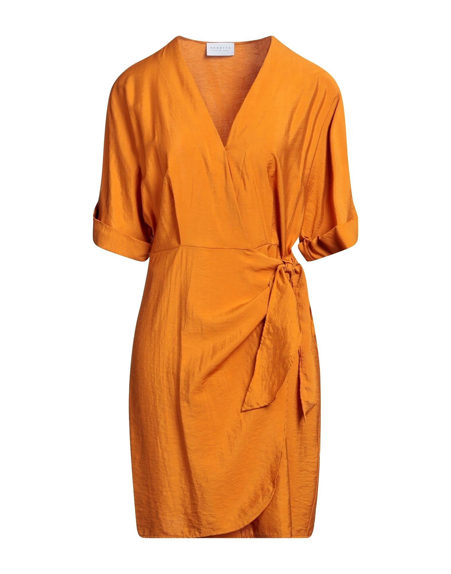 

Мини-платье Nenette, желто-оранжевый