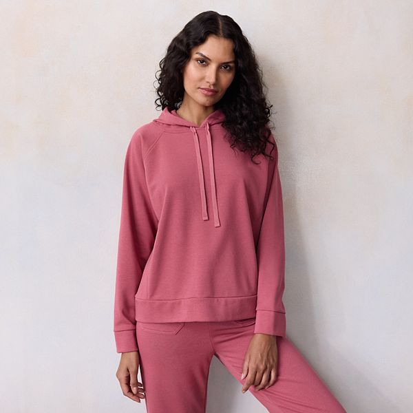 

Худи с длинным рукавом Petite Lc Lauren Conrad, Century Pink