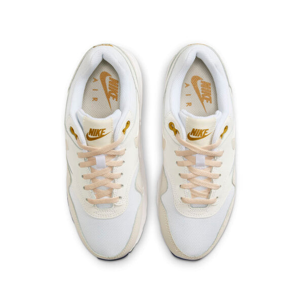 Кроссовки air max 1 Nike, белый — фото 4