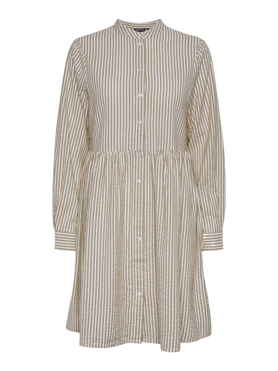 

Платье рубашка PIECES Shirt Dress SALLY, бежевый
