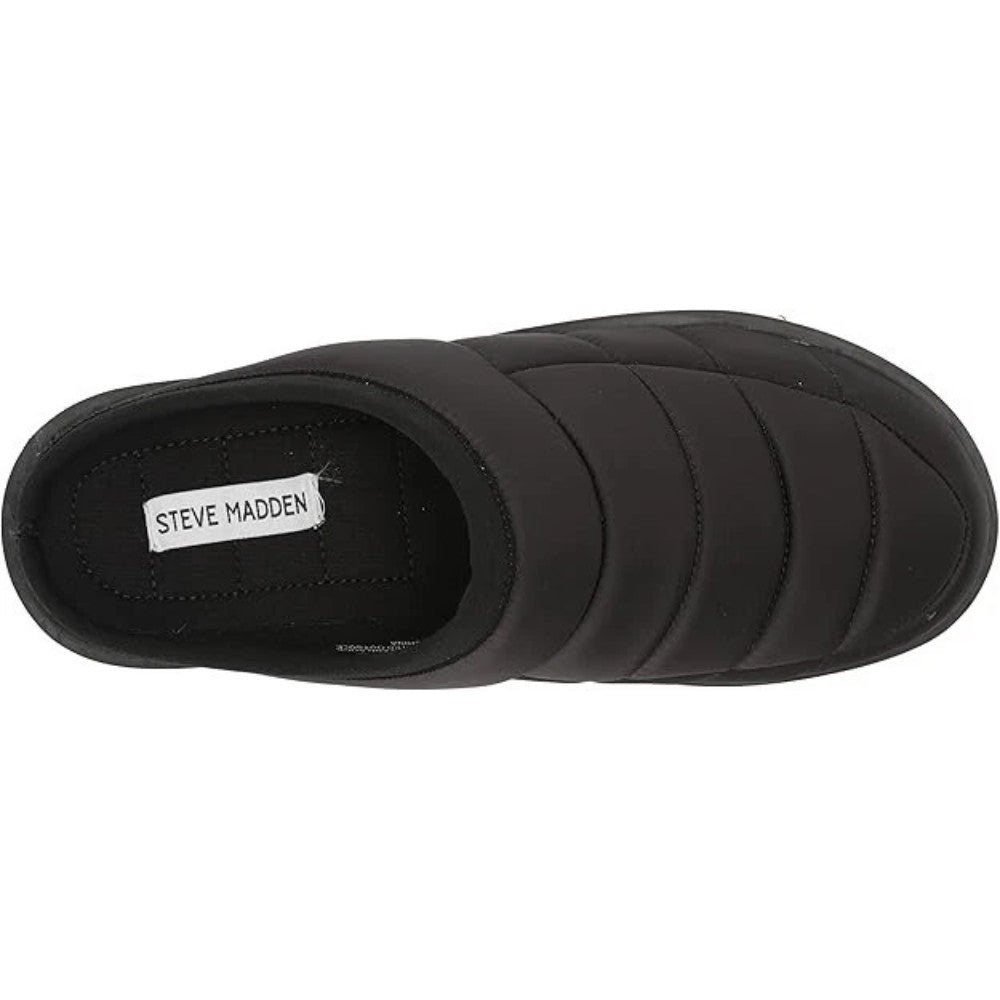 Тапочки Steve Madden SLID01M1-027, черные, с круглым носком, GAL254 Steve Madden, черный — фото 3