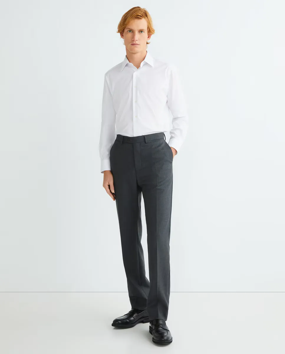 

Tervilor Sir Easy Iron Extra Long Shirt Mirto, белый