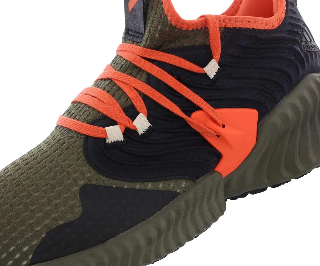 Кроссовки Adidas Running Alphabounce Instinct CC Raw Khaki/True Orange/Core Black — фото 2