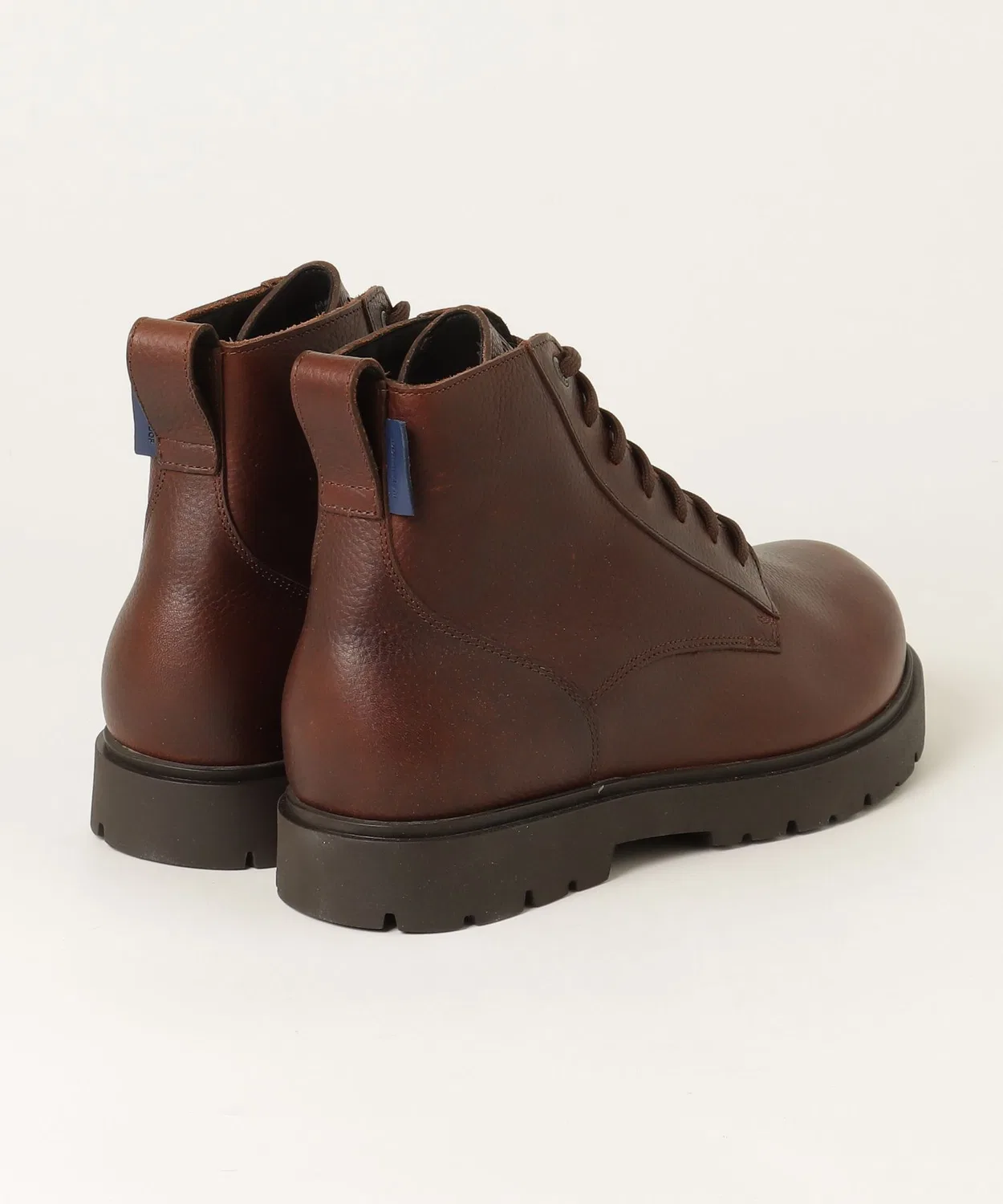 Полуботинки Highwood Lace Mid M Waterproof BIRKENSTOCK на шнуровке коричневые — фото 4