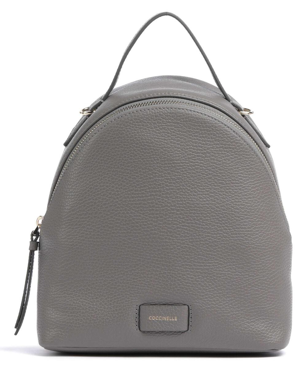 

Рюкзак Voile из зерненой кожи Coccinelle, серый