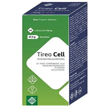 

Йодная добавка Tireo Cell, 60 капсул Gheos