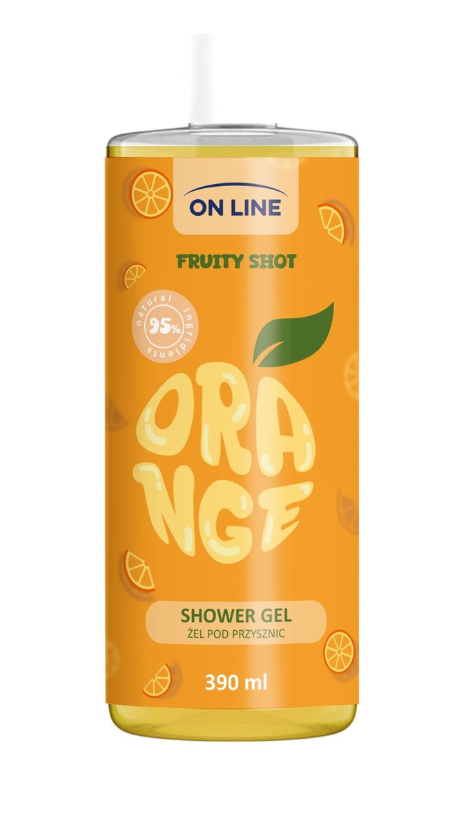 

Гель для душа ON LINE Fruity Shot Orange 390 мл FORTE SWEEDEN