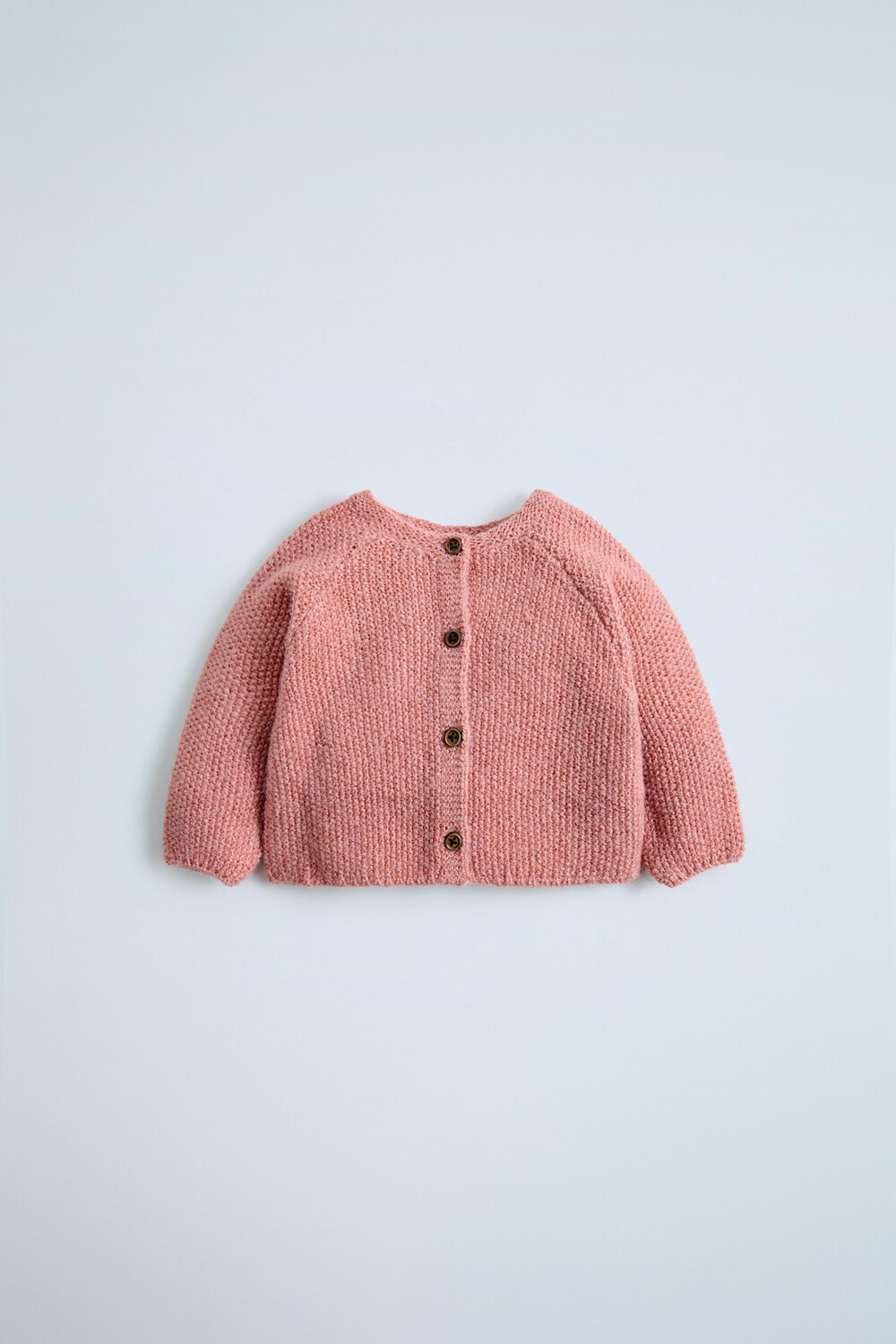 

Куртка из джерси 2 в 1 moss stitch ZARA, цвет salmon