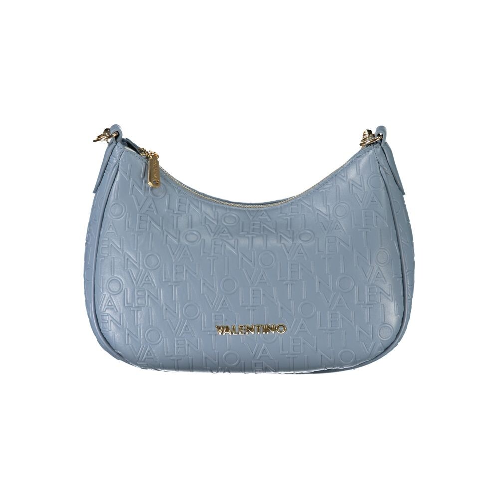 

Женская сумка из полиэтилена светло-синего цвета Valentino Bags